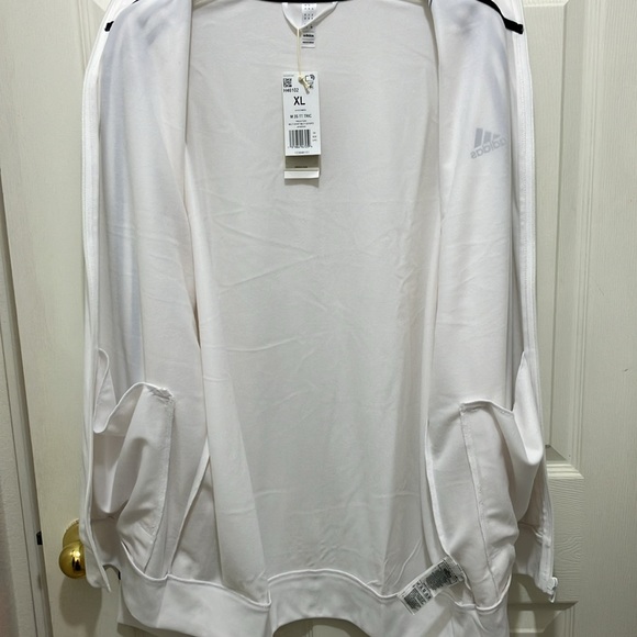 Adidas Essentials Tracksuit jacket joggers warmup suit sweatsuit jump leisure - Picture 3 of 16